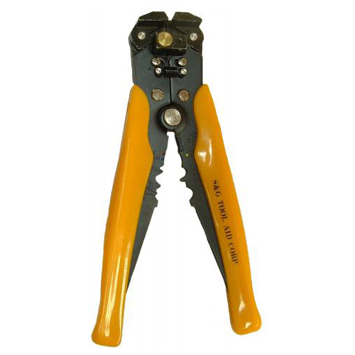 WIRE STRIPPER, CUTTER AND TERMIN